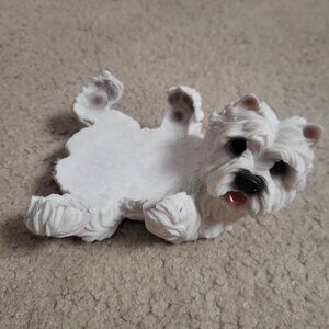 White West Highland Terrier Bowl Holder